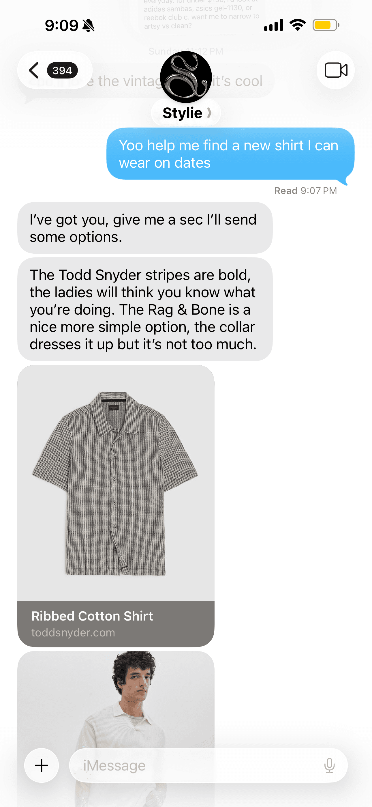 Stylie conversation example