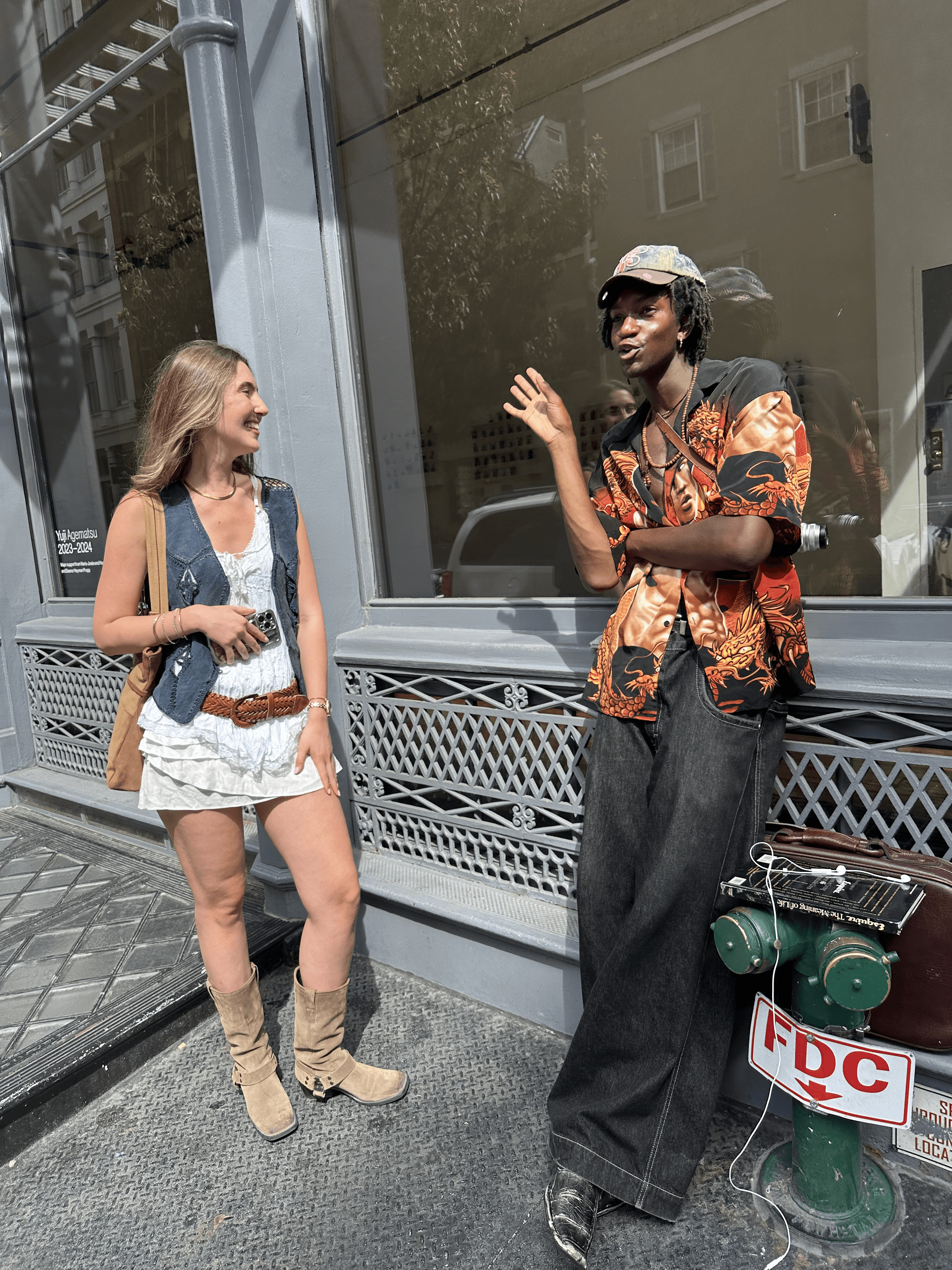 Street style interview